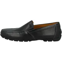 GEOX Herren U Moner V Mokassins, Schwarz, 44