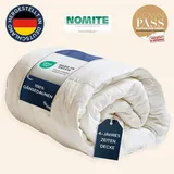 innovations2u ug (haftungsbeschränkt) Gänsedaunendecke »FIRST CLASS« – 100% Gänsedaunen, Größe: 200x220