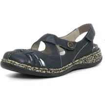 Rieker 46377-14 Damen Blau 36
