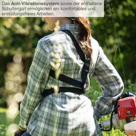 SCHEPPACH Benzin MFH5200-4P | 1,8PS, Gartengerät