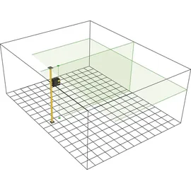 Stabila Kreuzlinienlaser LAX 500 G, selbstnivellierend, max. Reichweite: 40 m, IP54