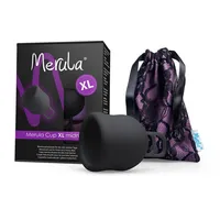 Merula Menstruationstasse XL midnight schwarz 1 St.