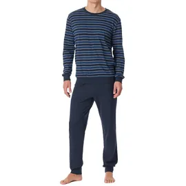 SCHIESSER uncover by Schiesser - Basic - Schlafanzug (58 Blau)