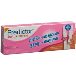 Predictor® Early + Express Test de grossesse