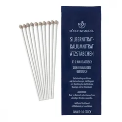 Silbernitrat-kaliumnitr.ätzstäb.ätzstift 115mm elastisch