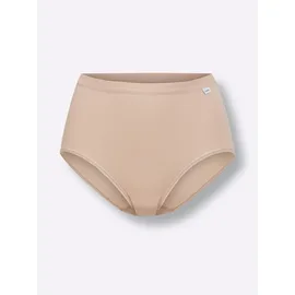 SPEIDEL Taillenslip SPEIDEL, Damen, Gr. 42, 3 Stk., beige (puder), 95% Baumwolle, 5% Elasthan, Unterhosen Taillenslip