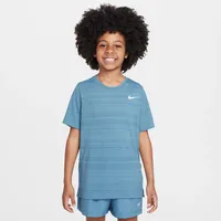 Nike Dri-Fit Miler Junior vêtement running homme - Bleu