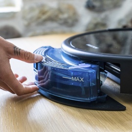 Prixton Roomie Smart Roboter-Staubsauger | Saugen und Schrubben, WLAN, Mobile App - Schwarz