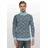 RUSTY NEAL Rollkragenpullover Blau S