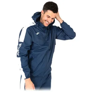 Joma 100689.302 Regenjacke für Kinder, Jungen, 100689.302, marineblau/weiß, XXS