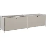 Viasit Sideboard System4, 171208 taupe 152,9 x 40,4 x 43,2 cm, 1 St.