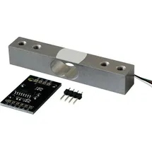 Joy-It HX71160KG HX71160KG 60 KG Wägezelle und Verstärkerplatine, HX711-60 kalibriert Werksstandard (ohne Zertifikat)
