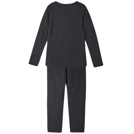 Reima Lani Langarm-basisschicht-set - Black melange - 18-24 Monate