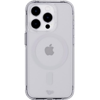 Tech21 Evo Clear iPhone 15 Pro, Kompatibel mit MagSafe, Telefonhülle, Biologisch abbaubar, Transparent, 12x Militärniveau Fallschutz: 3,6m