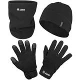 JAKO Fleece Winterset Mütze+Neckwarmer+Handschuhe M