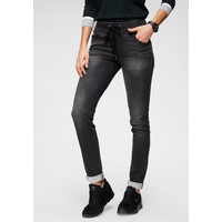 KANGAROOS Jogg Pants in Denim-Optik mit elastischem Bündchen Gr. 32 N-Gr, black-used, Jeans, 46791464-32 N-Gr