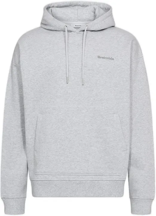 Resteröds RTJAY Kapuzenpullover Hellgrau Heather Größe M