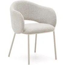 Kave Home Stuhl Maina Stoff Beige 2er Set