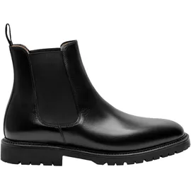 Henry Stevens Chelsea-Boots Herren Schwarz 42