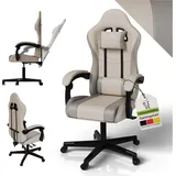 Juskys HyperSeat Kunstleder Beige