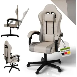 Juskys HyperSeat Kunstleder Beige