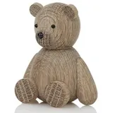 Lucie Kaas - Teddy Holzfigur, H 13,5 cm / Eiche