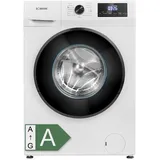 BOMANN Waschmaschine WA 7500, 7 kg, 1400 U/min, 7kg, max. 1400 U/min, 15 Programme weiß