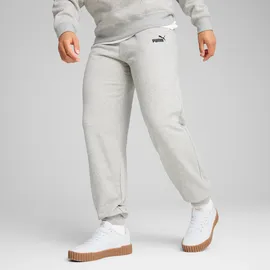 Puma ESS Small No. 1 Logo Comfort High-Waist Sweatpants TR cl Light Gray Heather XXL