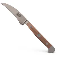 Güde Alpha Walnuss Schälmesser 6 cm Walnussholz