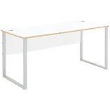 Innostyle Schreibtisch Memphis Weiß / Artisan Eiche