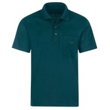 Trigema Poloshirt » Poloshirt aus Single-Jersey«, (1 tlg.), Gr. L, saphir, , 30913809-L