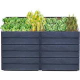 GARANTIA Hochbeet Ergo Quadro 2L Stone