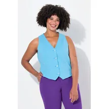 Angel Of Style by Happy Size Angel of Style Weste in mineralblau | Gr.: 56