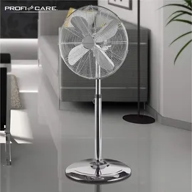 ProfiCare PC-VL3064MS 40 cm Standventilator Silber/Weiß