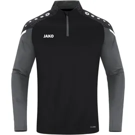 Jako Performance Ziptop Schwarz XL