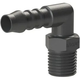 Riegler Winkel-Einschraubstutzen, R 1/8 a., für Schlauch LW 6 mm, PA 6