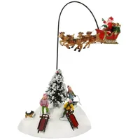 Lemax Beobachten Ist Weihnachtsmann - Look There is Santa