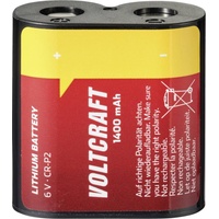 VOLTCRAFT CRP2 Fotobatterie CR-P 2 Lithium 1400 mAh 6