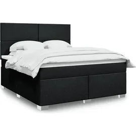 vidaXL Boxspringbett 180 x 200 cm Schwarz