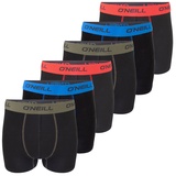 O'Neill Herren Boxershort Plain 6er Pack L