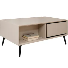 Finori Couchtisch Arona Beige Holzwerkstoff 94 x 40 x 55 cm