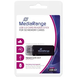 MEDIA RANGE MRCS507 Stick Kartenleser USB3.0 sw 4260459610342 MEDIA RANGE