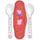 Stor - Peppa Pig Little One - 2-teiliges Reise-Set für Kleinkinder aus PP,