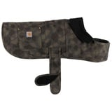 CARHARTT Chore Duck Camo Hunde-Mantel - Dunkelgrau/Braun - L