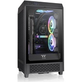 Thermaltake The Tower 200 schwarz, Glasfenster (CA-1X9-00S1WN-00)