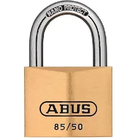 ABUS Zylindervorhangschloss 85/50 gl Schlosskörper-B.50mm MS gl.2726 ABUS