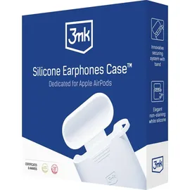 OEM Apple Airpods Pro 3, 3mk Silikon-airpods-hülle, Weiß