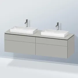Duravit Waschtischunterschrank 4 Auszüge 162 x 48,2 x 55 cm Betongrau Matt
