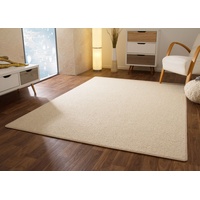 Steffensmeier Designer Teppich Modern Berber Sydney in Creme, Wollsiegel Qualität, Größe: 240x290 cm