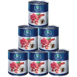 Dehner Hundefutter Nassfutter Adult getreidefrei Rind 6 x 800 g